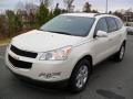 2011 White Diamond Tricoat Chevrolet Traverse LT  photo #1