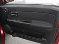 Ebony 2011 Chevrolet Colorado LT Crew Cab Door Panel