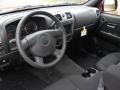 Ebony 2011 Chevrolet Colorado LT Crew Cab Interior Color