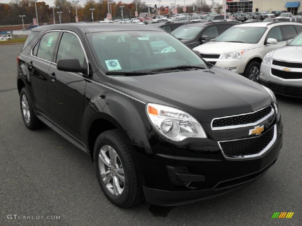 Black 2011 Chevrolet Equinox LS Exterior Photo #40773271
