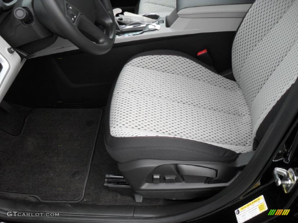 Light Titanium/Jet Black Interior 2011 Chevrolet Equinox LS Photo #40773299