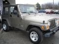 2005 Light Khaki Metallic Jeep Wrangler SE 4x4  photo #3