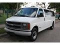 Summit White 2002 Chevrolet Express 3500 Extended Passenger Van