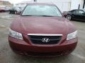 2007 Dark Cherry Red Hyundai Sonata GLS  photo #3