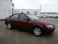 2007 Dark Cherry Red Hyundai Sonata GLS  photo #6