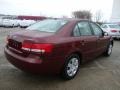 2007 Dark Cherry Red Hyundai Sonata GLS  photo #8