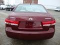 2007 Dark Cherry Red Hyundai Sonata GLS  photo #9