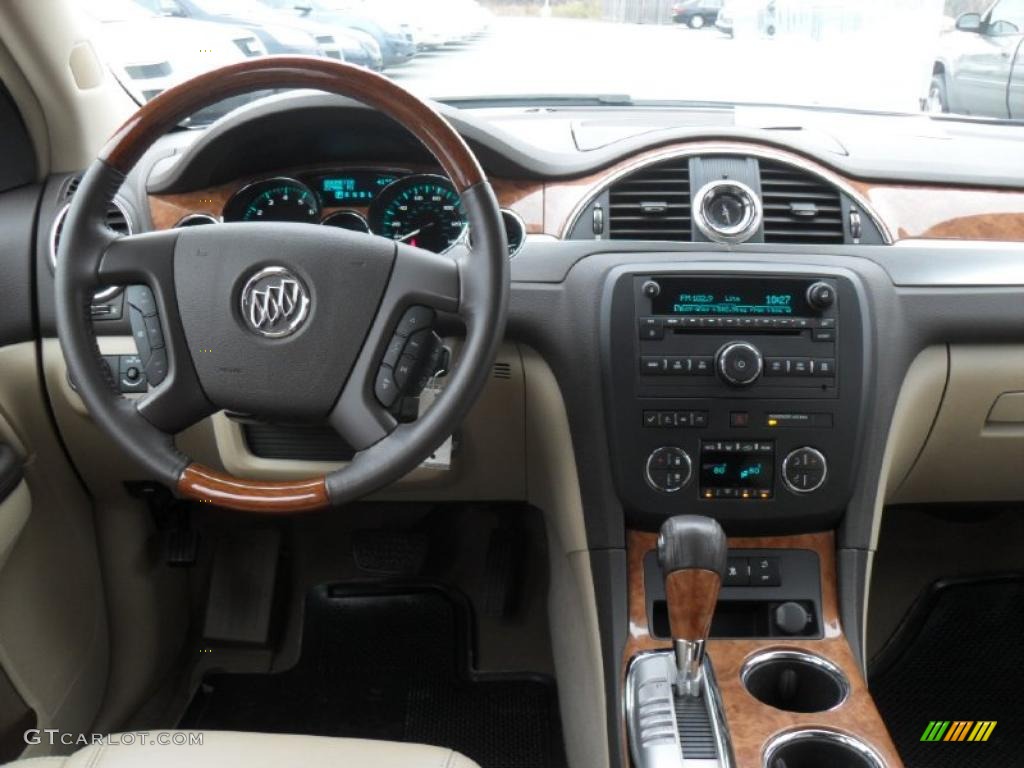 2010 Buick Enclave CX Cashmere/Cocoa Dashboard Photo #40774627