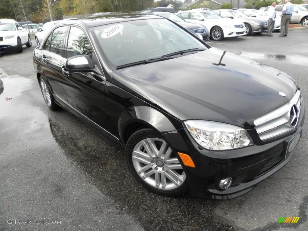 Black 2009 Mercedes-Benz C 300 Sport Exterior Photo #40774895