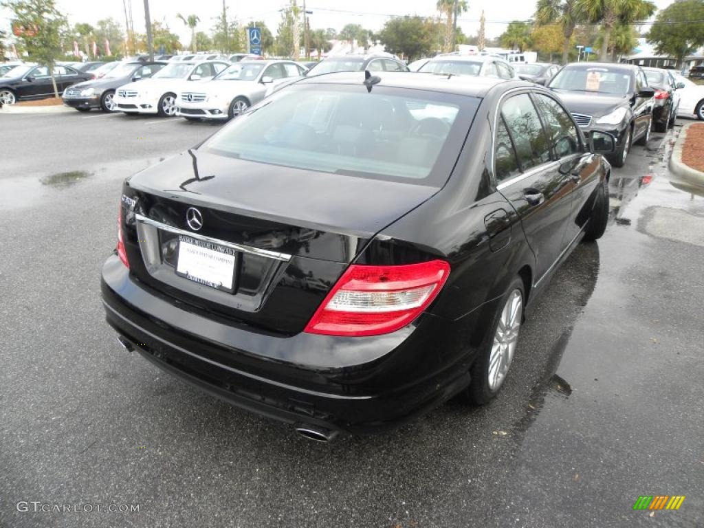 Black 2009 Mercedes-Benz C 300 Sport Exterior Photo #40775095