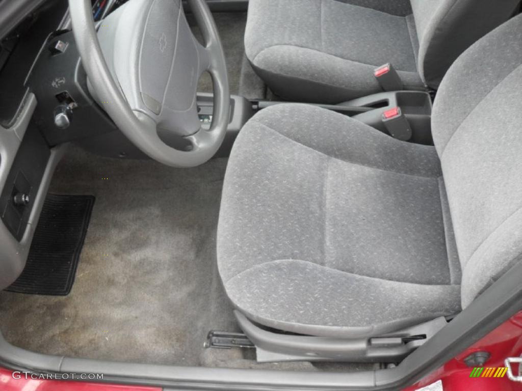 Gray Interior 2001 Chevrolet Metro LSi Photo #40775323