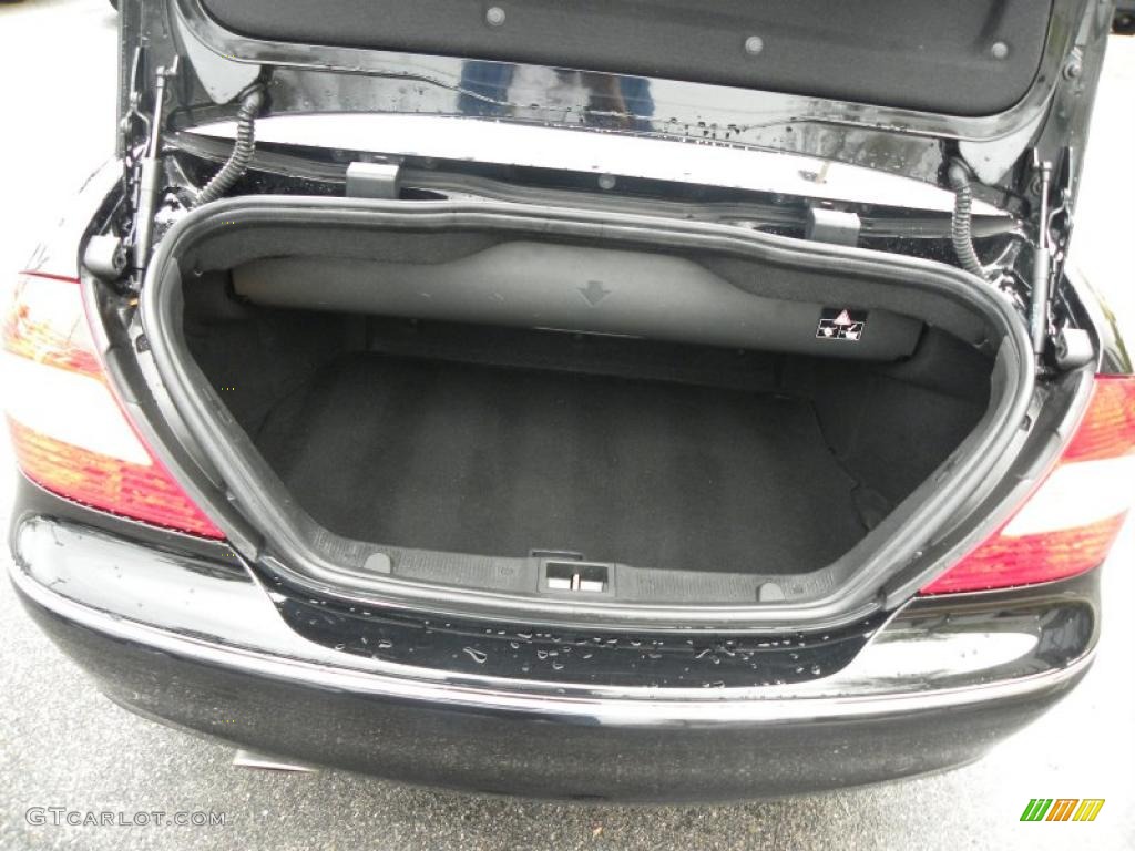 2008 Mercedes-Benz CLK 350 Cabriolet Trunk Photos