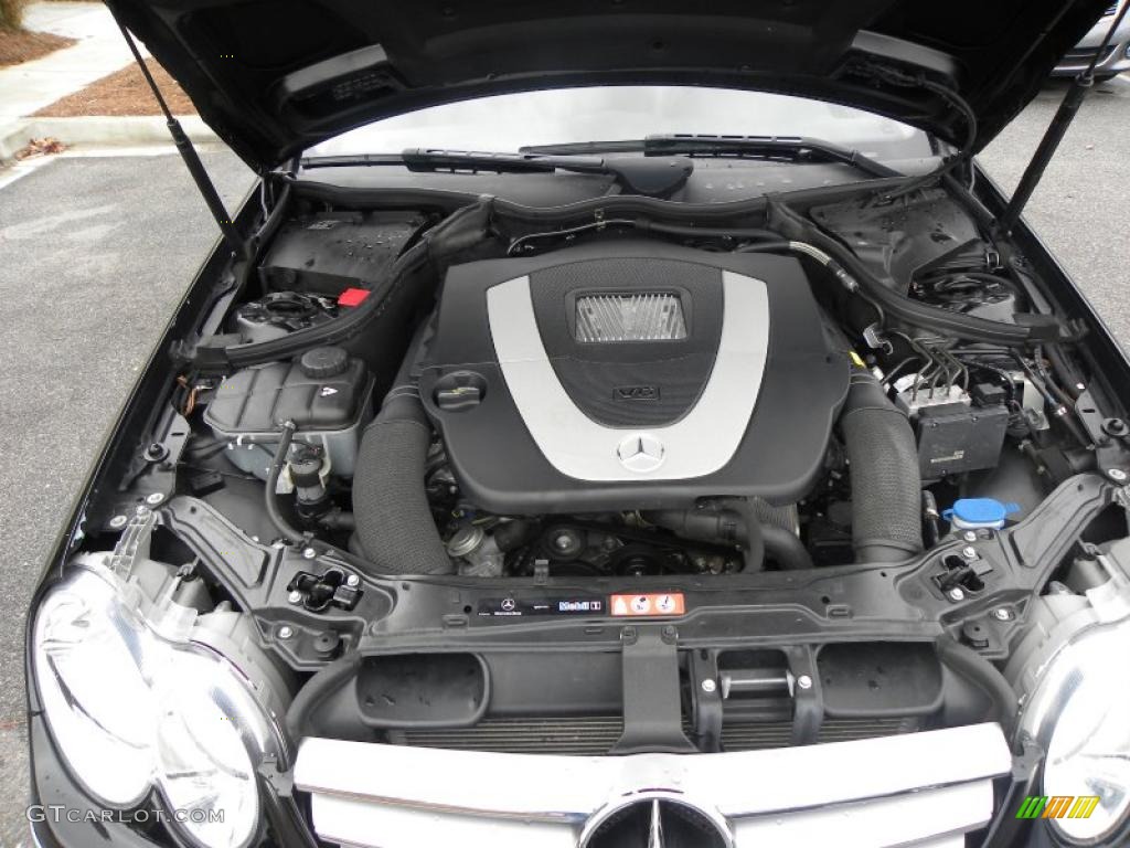 2008 Mercedes-Benz CLK 350 Cabriolet 3.5 Liter DOHC 24-Valve VVT V6 Engine Photo #40775455