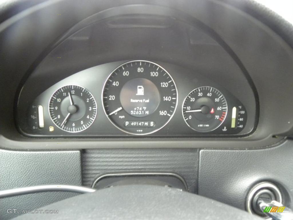 2008 Mercedes-Benz CLK 350 Cabriolet Gauges Photo #40775511