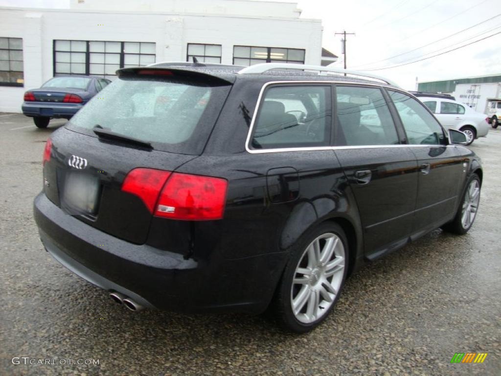 Brilliant Black 2007 Audi S4 4.2 quattro Avant Exterior Photo #40776091
