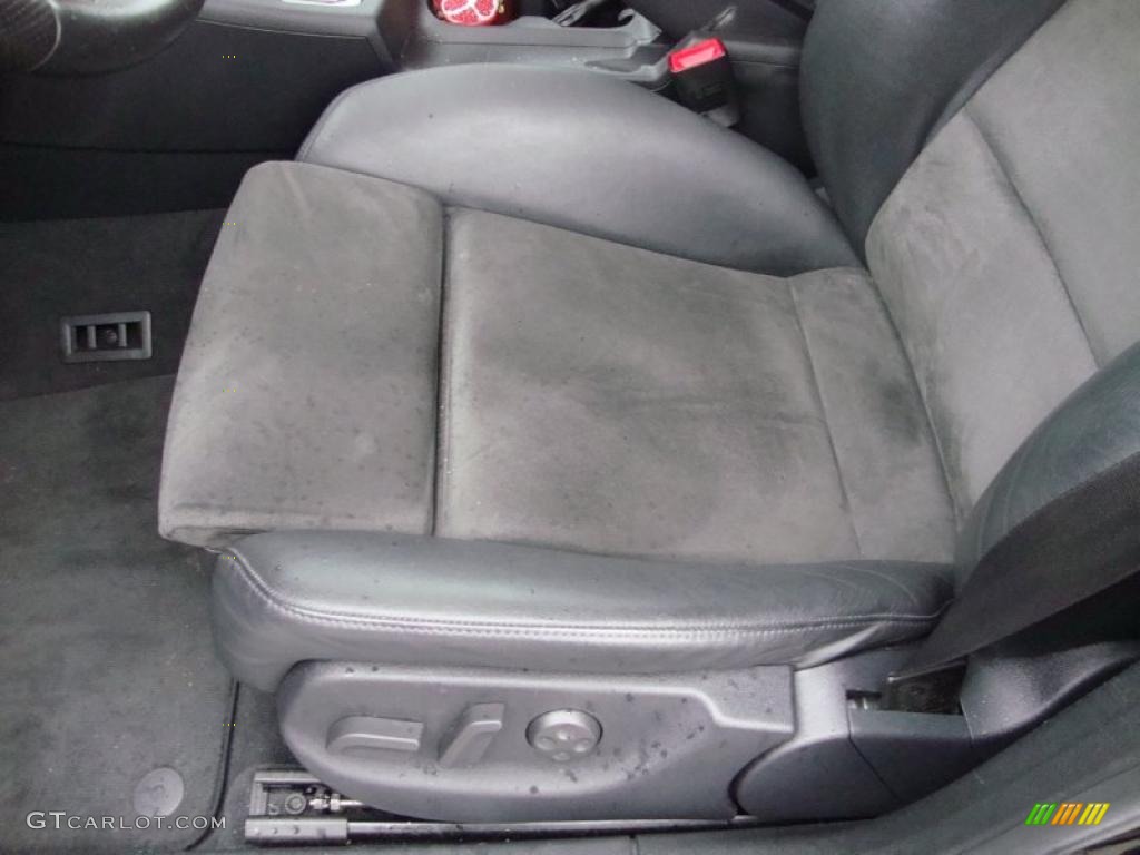 Ebony Interior 2007 Audi S4 4.2 quattro Avant Photo #40776235