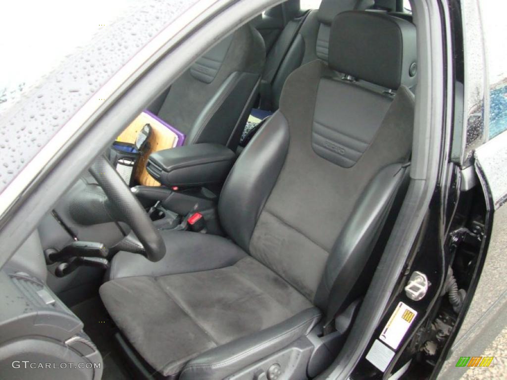 Ebony Interior 2007 Audi S4 4.2 quattro Avant Photo #40776271