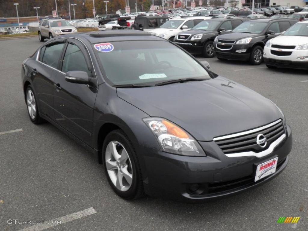 Dark Slate Metallic 2009 Nissan Altima 3.5 SE Exterior Photo #40776583