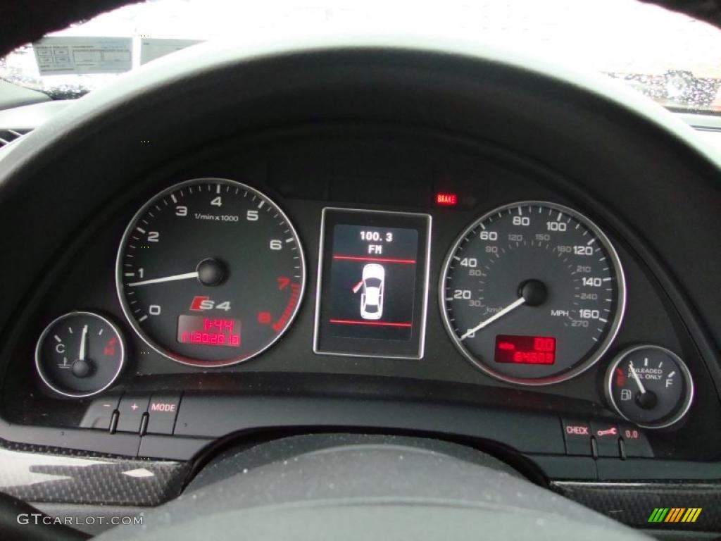 2007 Audi S4 4.2 quattro Avant Gauges Photo #40776815