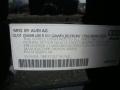 2007 Audi S4 4.2 quattro Avant Info Tag