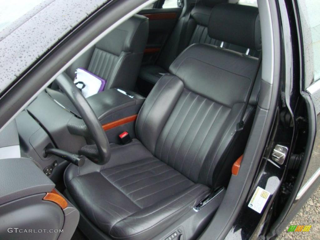Anthracite Interior 2005 Volkswagen Phaeton V8 4Motion Sedan Photo #40777259