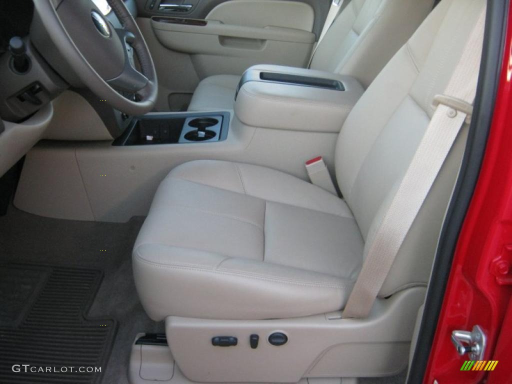 Light Cashmere/Dark Cashmere Interior 2011 GMC Sierra 3500HD SLT Crew Cab 4x4 Dually Photo #40777479