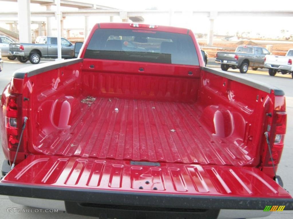 Fire Red 2011 GMC Sierra 3500HD SLT Crew Cab 4x4 Dually Exterior Photo #40777583