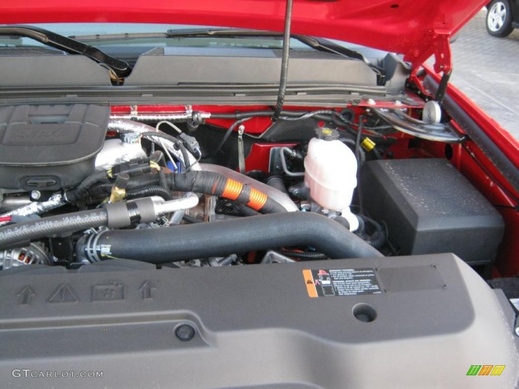 2011 GMC Sierra 3500HD SLT Crew Cab 4x4 Dually Engine Photos