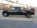 Onyx Black - Sierra 3500HD SLT Crew Cab 4x4 Dually Photo No. 2