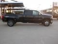 2011 Onyx Black GMC Sierra 3500HD SLT Crew Cab 4x4 Dually  photo #6