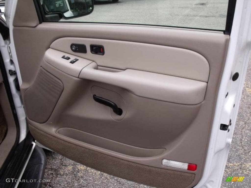 2002 GMC Yukon XL SLT 4x4 Neutral/Shale Door Panel Photo #40778647