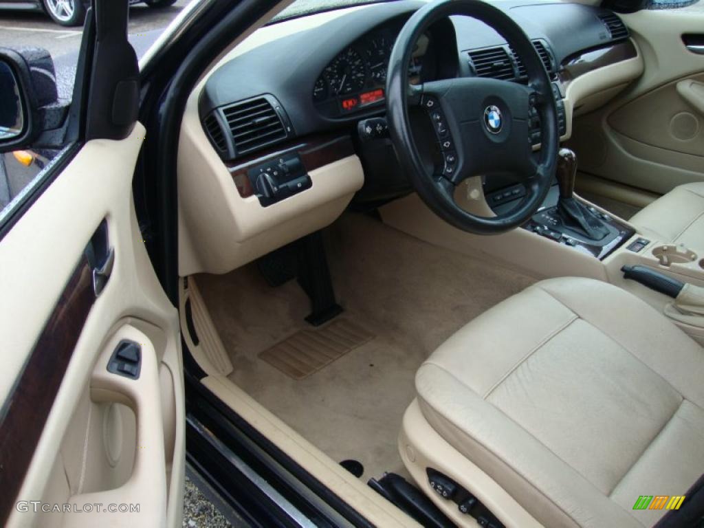 Beige Interior 2002 BMW 3 Series 325xi Wagon Photo #40778871