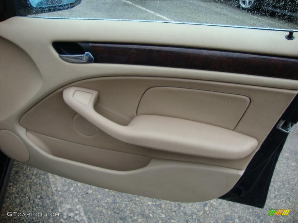 2002 3 Series 325xi Wagon - Orient Blue Metallic / Beige photo #23