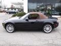 Brilliant Black 2008 Mazda MX-5 Miata Grand Touring Roadster Exterior