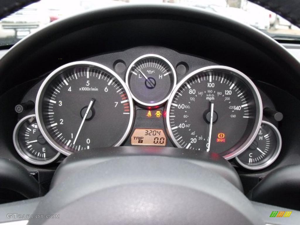 2008 Mazda MX-5 Miata Grand Touring Roadster Gauges Photo #40779639