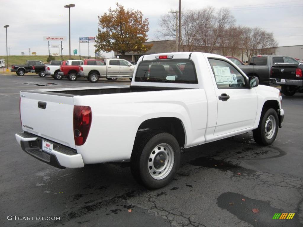 Summit White 2011 Chevrolet Colorado Work Truck Regular Cab Exterior Photo #40781435
