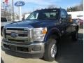 Dark Blue Pearl Metallic - F250 Super Duty XLT Regular Cab 4x4 Photo No. 1