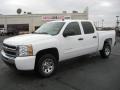 Summit White - Silverado 1500 LS Crew Cab Photo No. 1