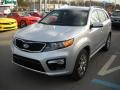 2011 Bright Silver Kia Sorento SX V6 AWD  photo #13