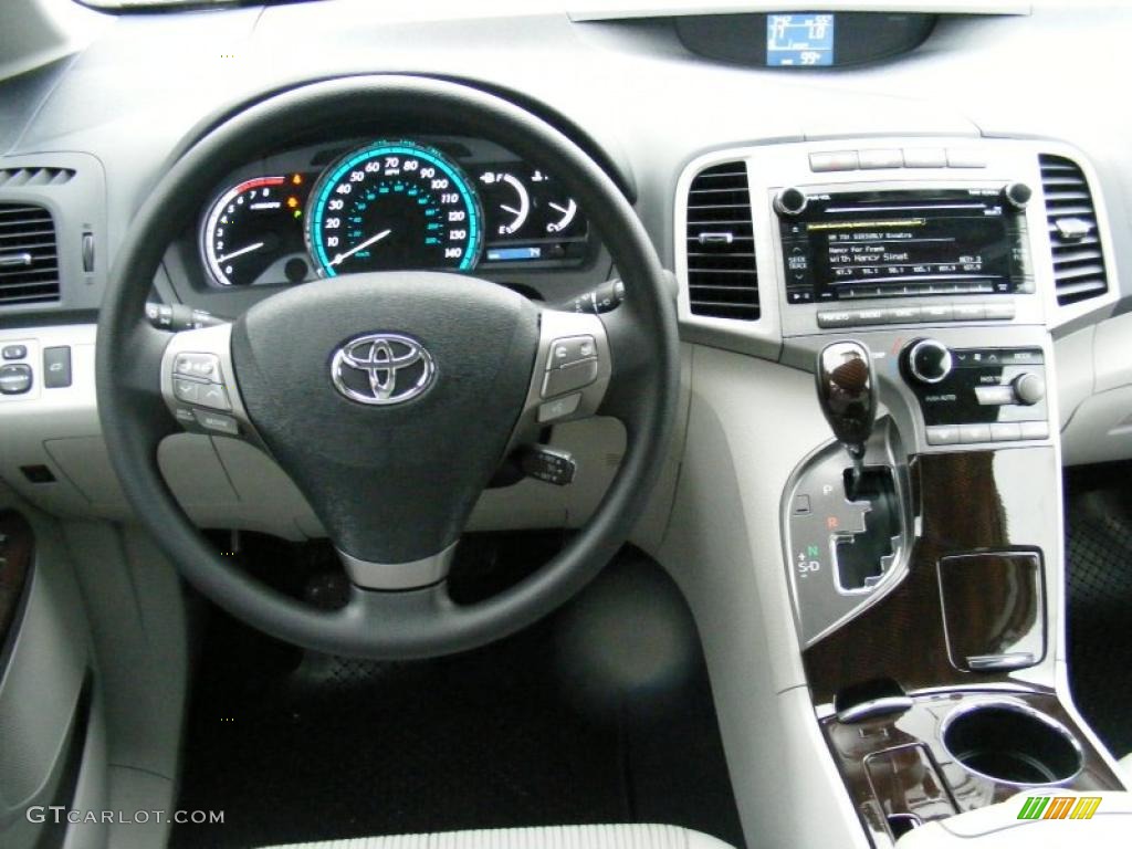 2010 Toyota Venza AWD Ivory Dashboard Photo #40783079