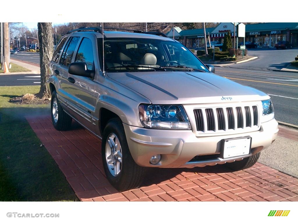 2004 Grand Cherokee Laredo 4x4 - Light Pewter Metallic / Taupe photo #4