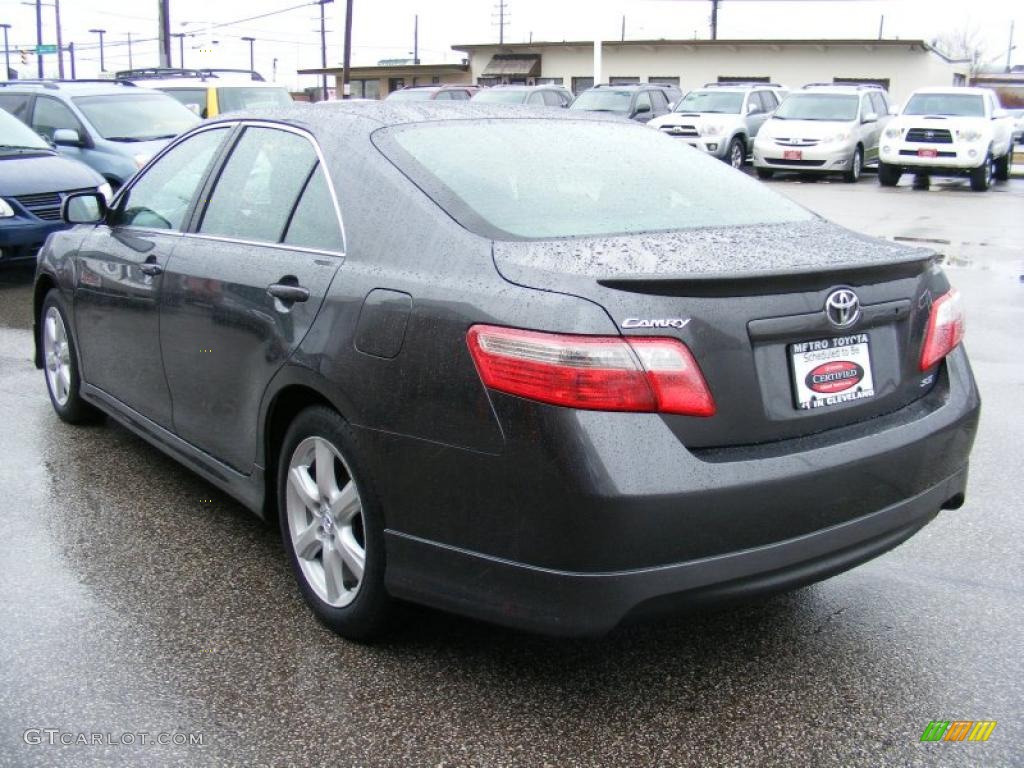 2008 Camry SE - Magnetic Gray Metallic / Dark Charcoal photo #5