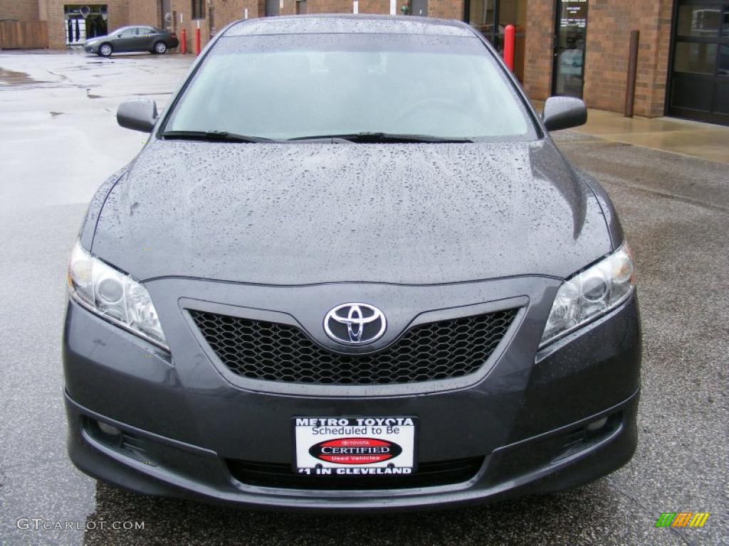 2008 Camry SE - Magnetic Gray Metallic / Dark Charcoal photo #8