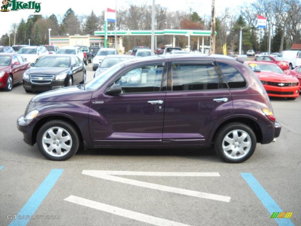 2004 PT Cruiser Touring - Dark Plum Pearlcoat / Dark Slate Gray photo #6