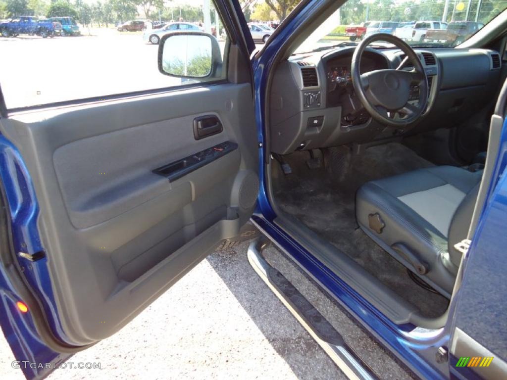 Medium Pewter Interior 2006 Chevrolet Colorado Crew Cab Photo #40784907