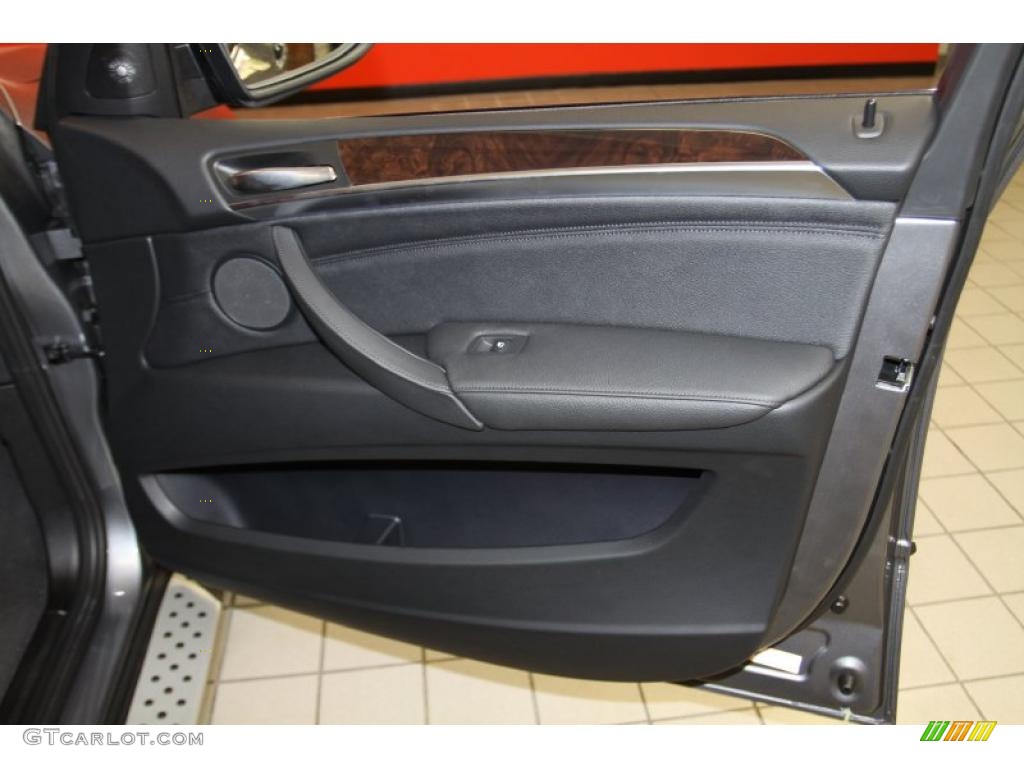 2011 BMW X5 xDrive 50i Black Door Panel Photo #40785471