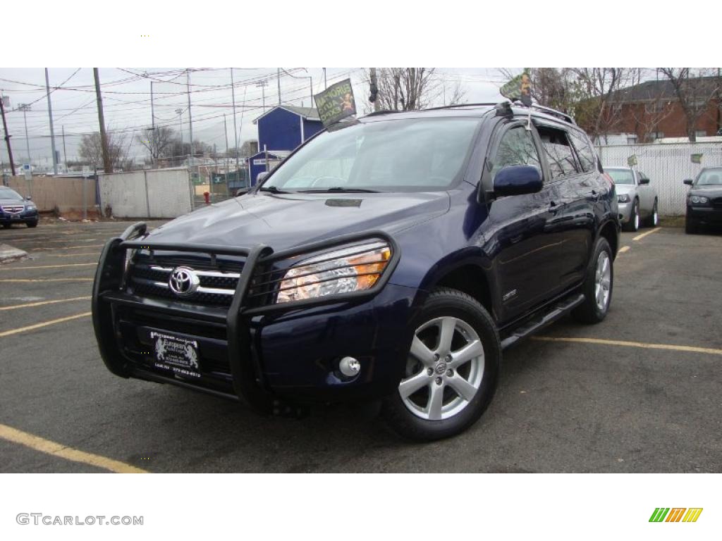 2007 RAV4 Limited 4WD - Nautical Blue Metallic / Taupe photo #1