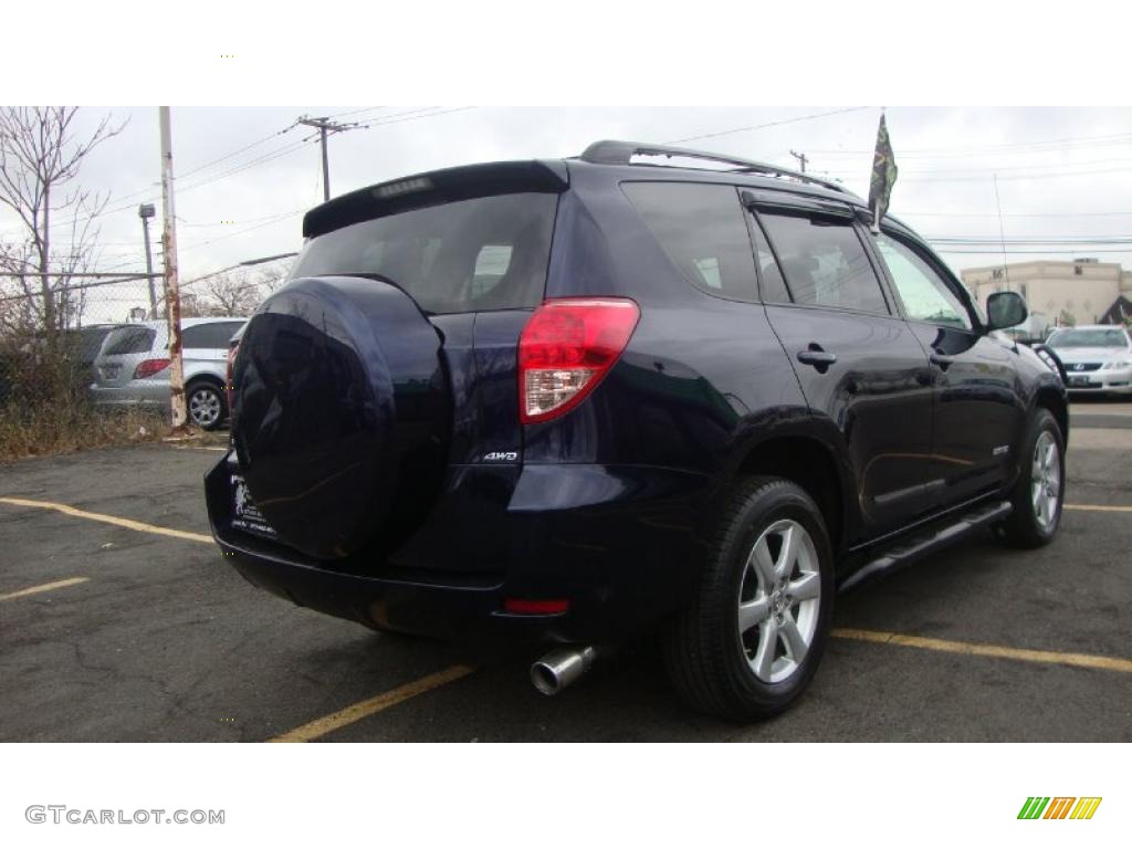 2007 RAV4 Limited 4WD - Nautical Blue Metallic / Taupe photo #3