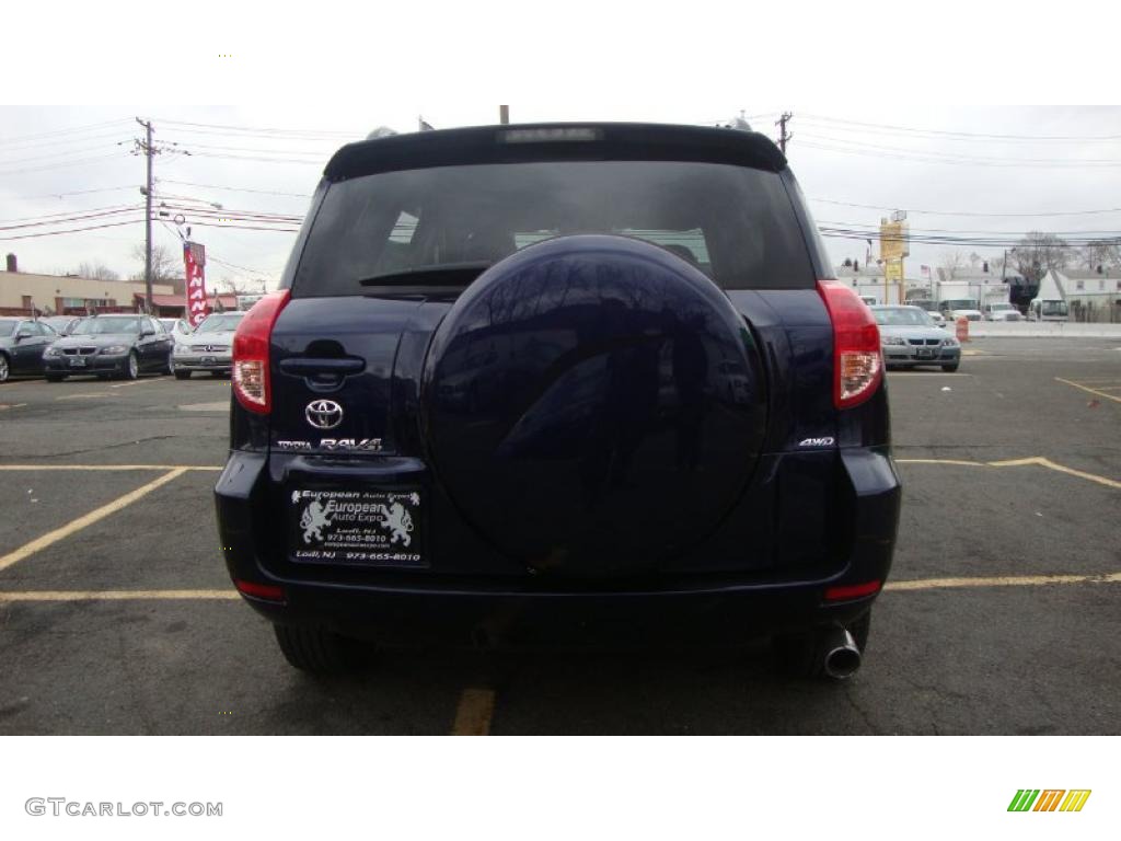 2007 RAV4 Limited 4WD - Nautical Blue Metallic / Taupe photo #6