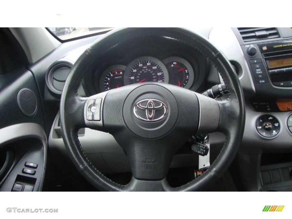 2007 RAV4 Limited 4WD - Nautical Blue Metallic / Taupe photo #14